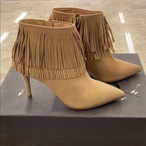 Brian Atwood display model booties